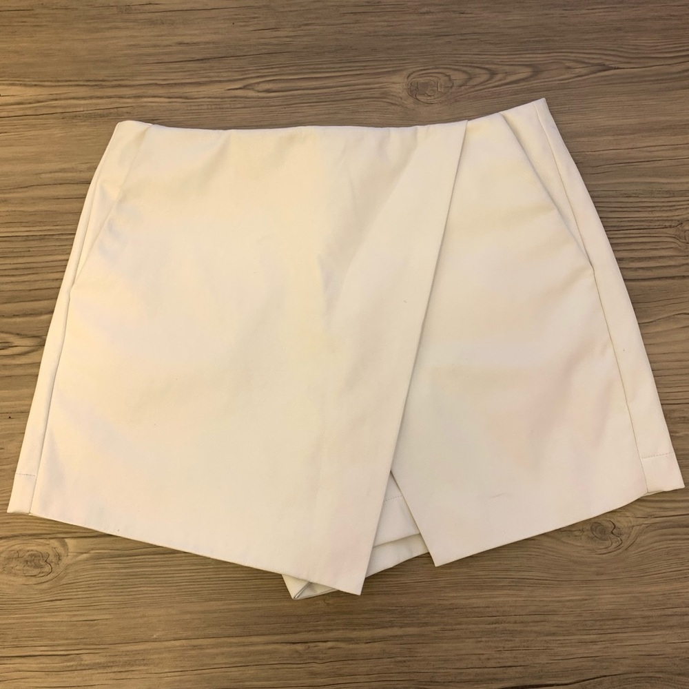 Topshop Faux Leather Skort